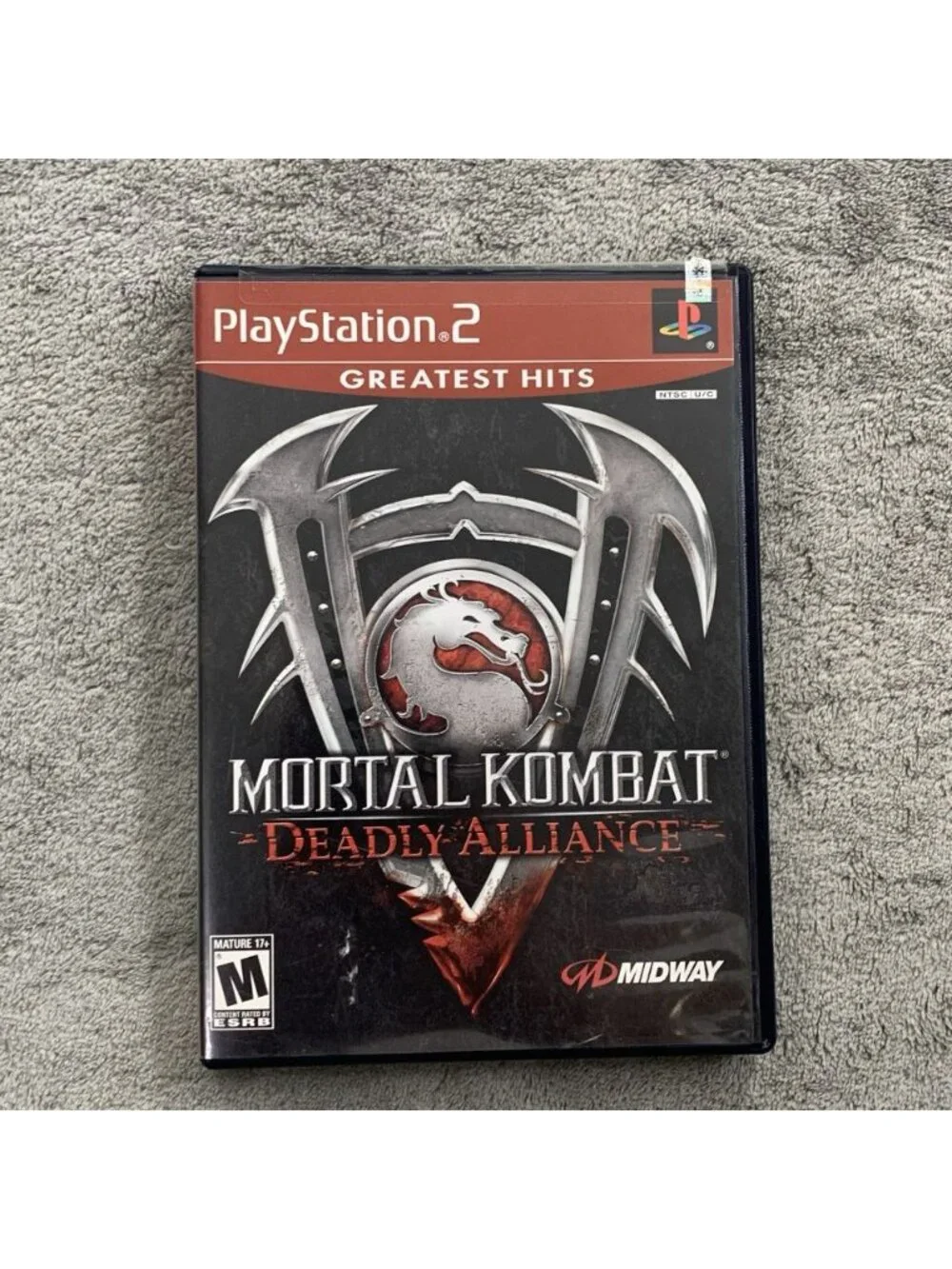 Mortal Kombat Deadly Alliance Sony Playstation 2 Tested CIB PS2 Reg Card